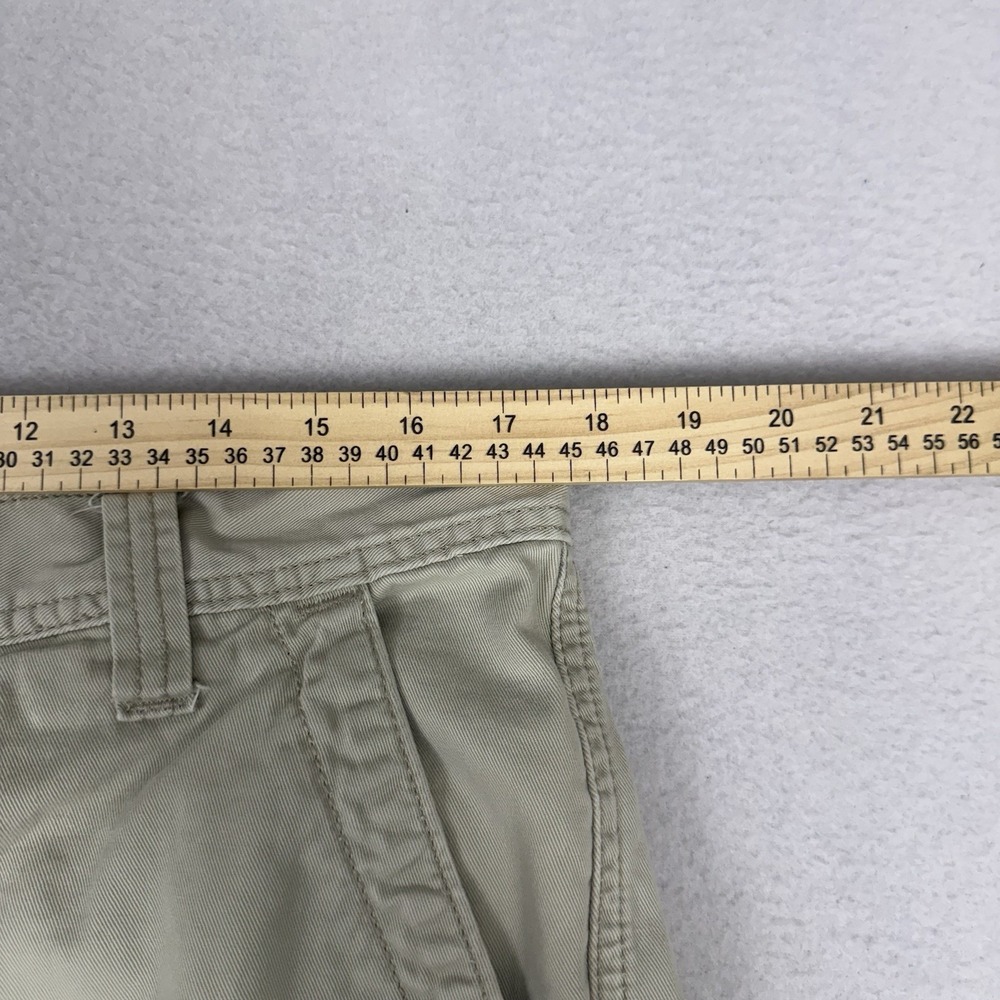 Levi's Cargo Utility Shorts Mens 34 Khaki Tan‎ Long Baggy Skater Workwear Y2K - Picture 3 of 7